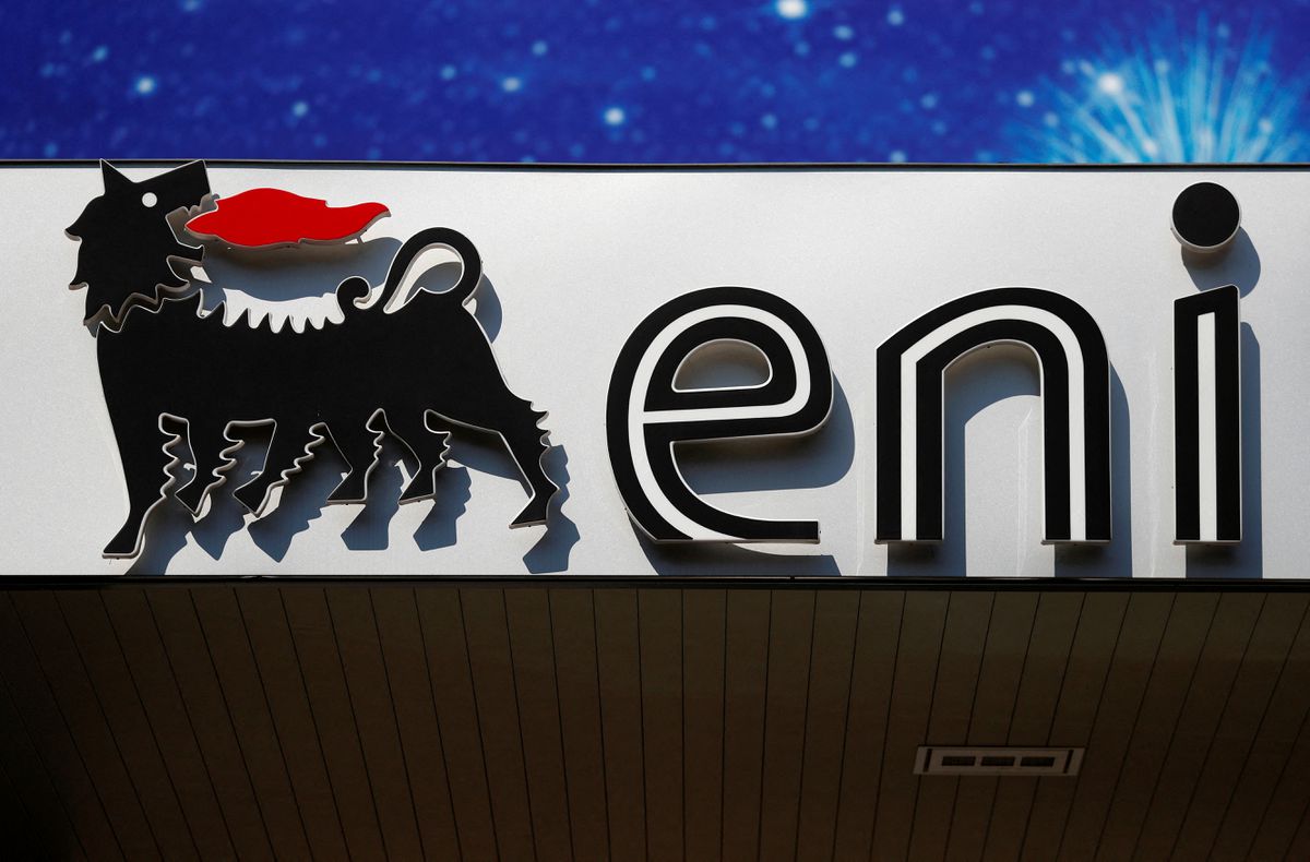 eni logo for italy gas deal
