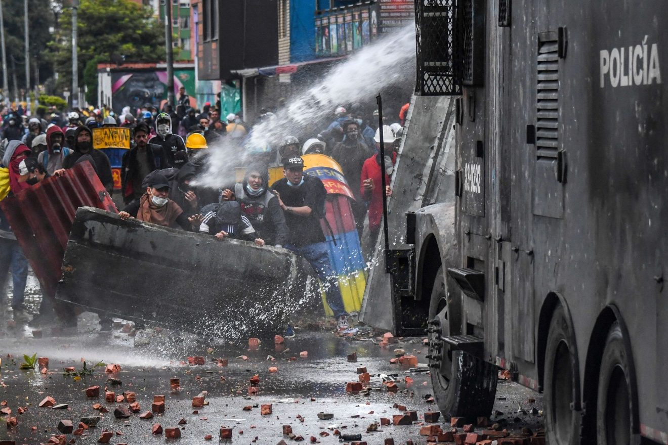 colombia tax protests