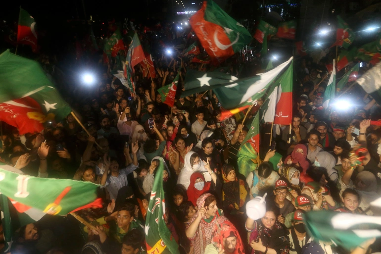 pakistan election protests july 22